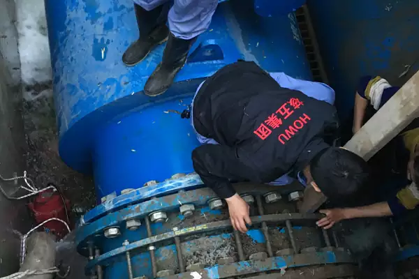 Diagram of standardized service process