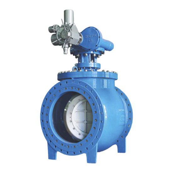 Eccentric hemispherical valve