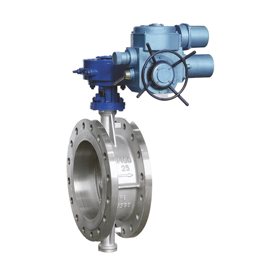 Tri-eccentric hard-seal butterfly valve