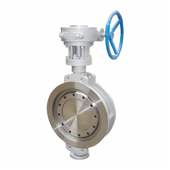 Metal hard seal clamp butterfly valve