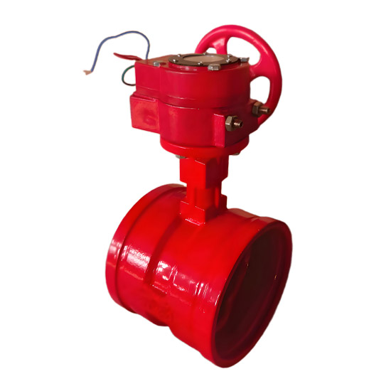 Fire-Fighting Signal Grooved Butterfly Valve